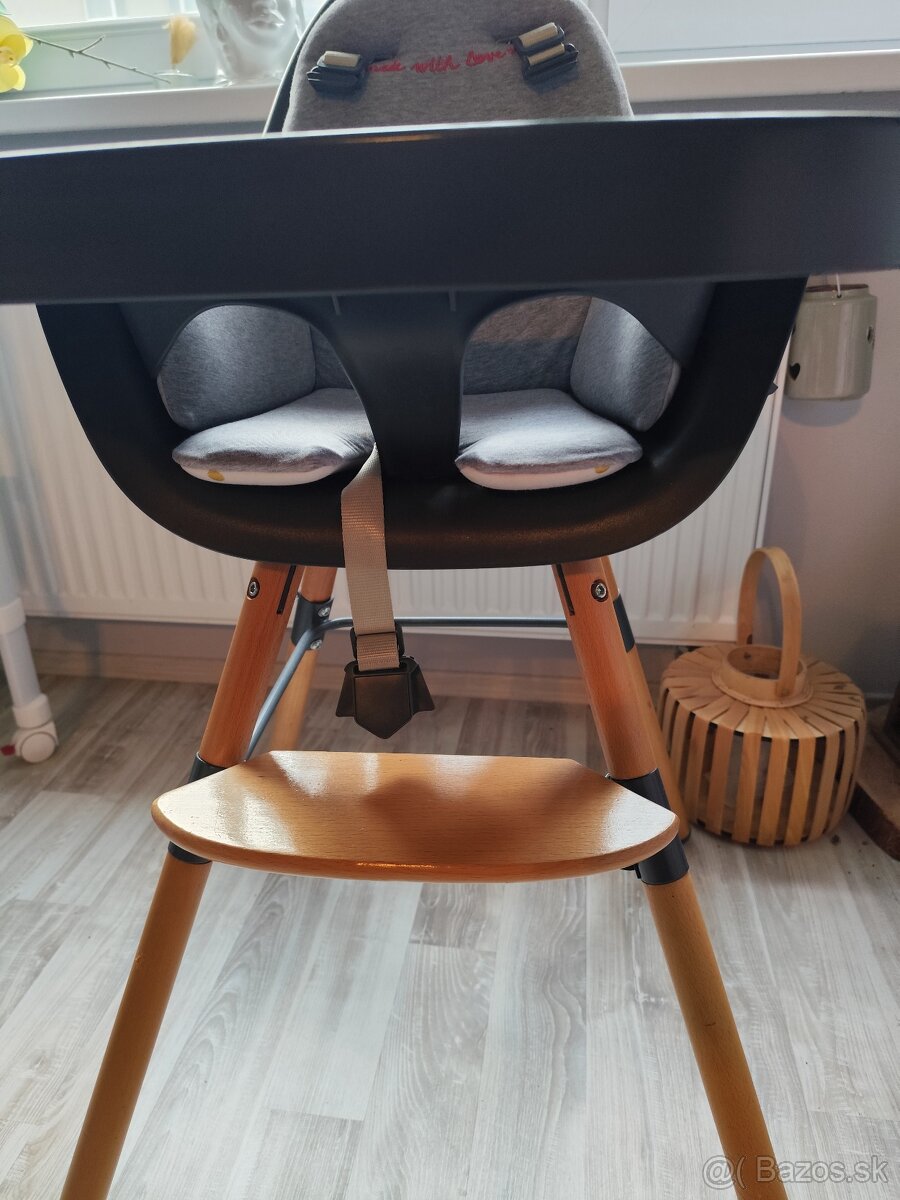 Jedálenská detská stolička + prebaľovaci pult s vaničkou - 2