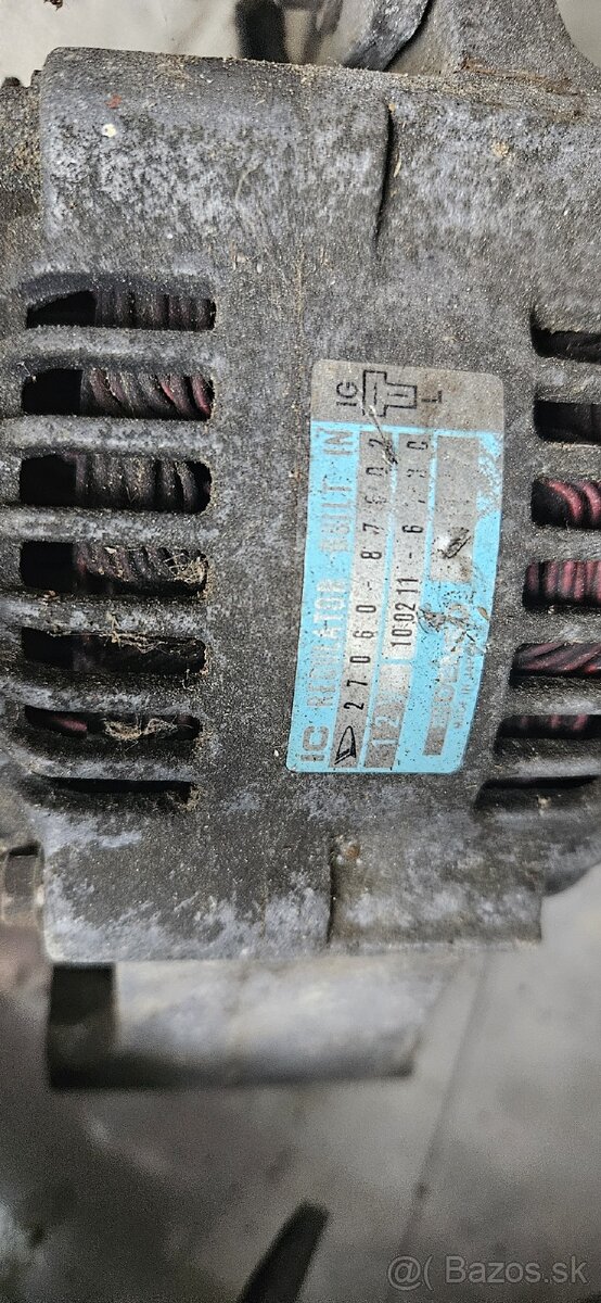 AUDI A6 2.5TDI RV.2000 starter a alternator - 2