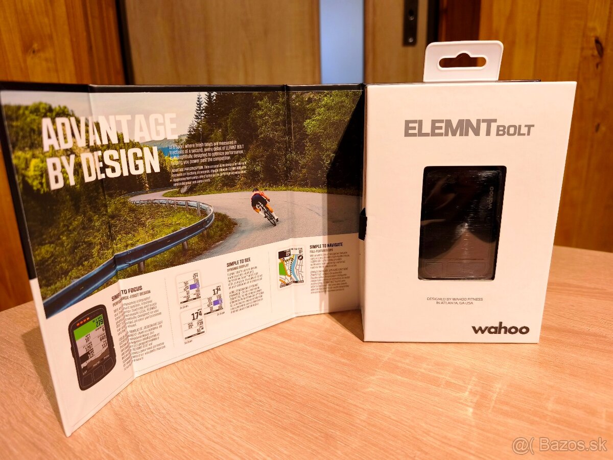 Wahoo ELEMNT BOLT V2 GPS cyklopočítač. - 2