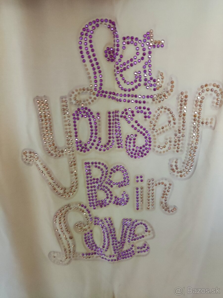 Predám dámske letné tričko žlté elegantné - 2