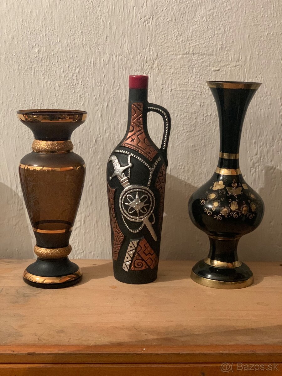 Rôzne vázy a dekoračné fľaše - 2