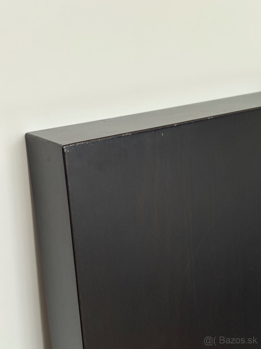 Polička IKEA LACK 110cm čierno-hnedá - 2