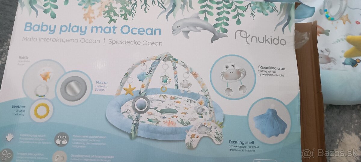 Nukido hracia podložka Ocean - 2
