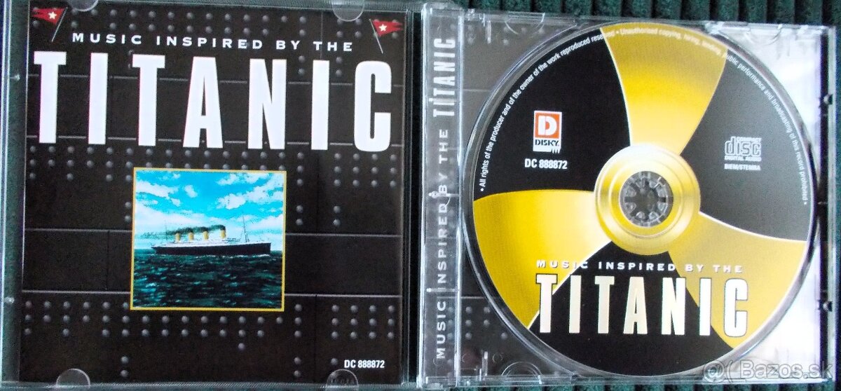 Predám CD súvisiace s filmom TITANIC - 2