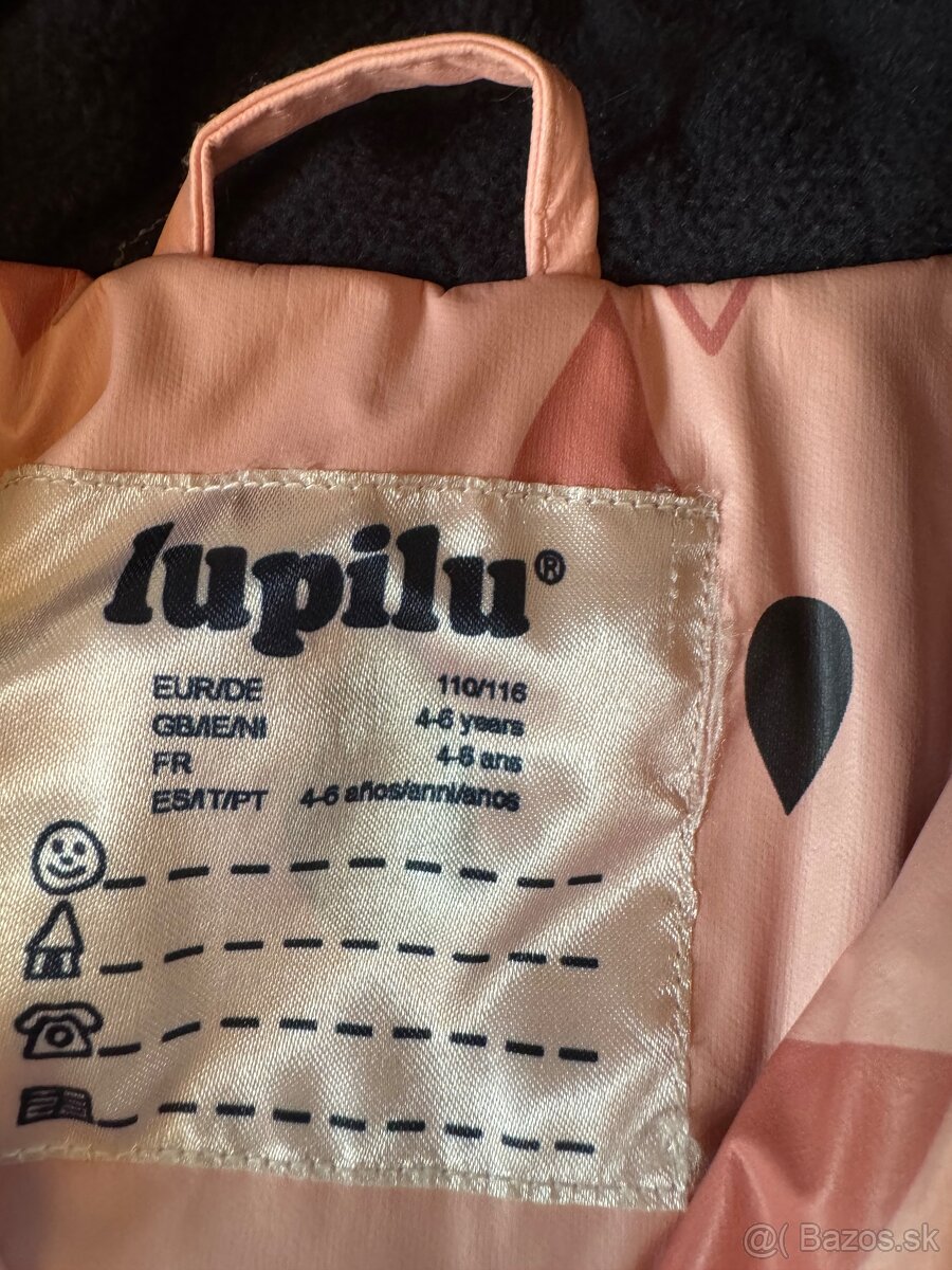 Dievčenská nepremokavá prechodná/zimná bunda - 2