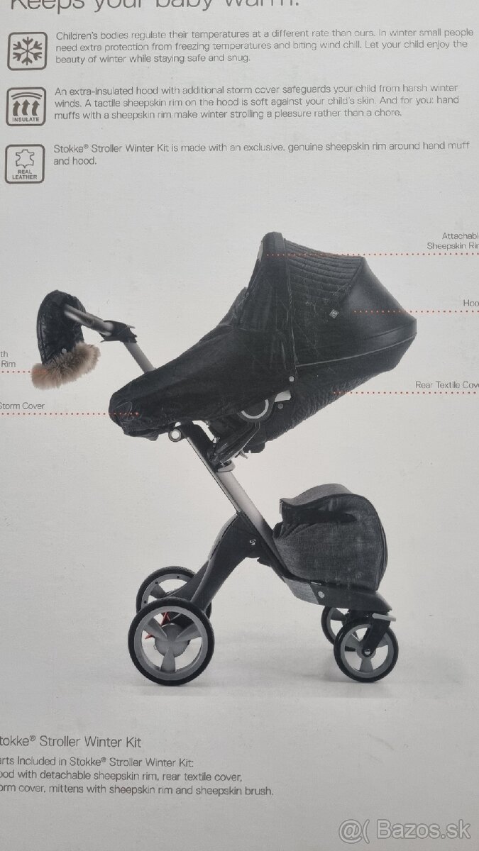Winter Kit na kočík Stokke - 2