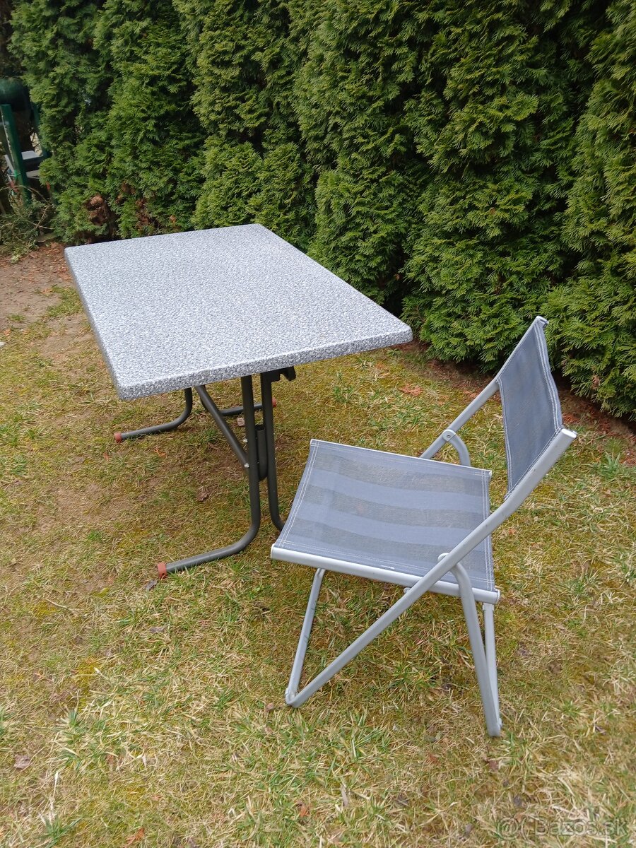 Záhradné balkónové terasové sedenie - 2