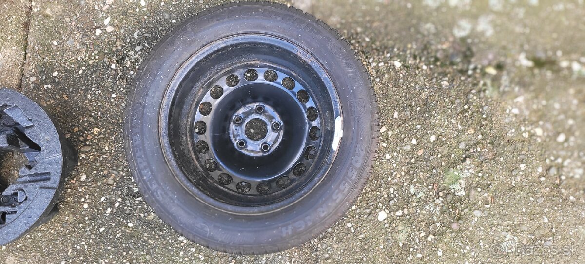 Predám rezervné koleso 205/55 R16 - 2