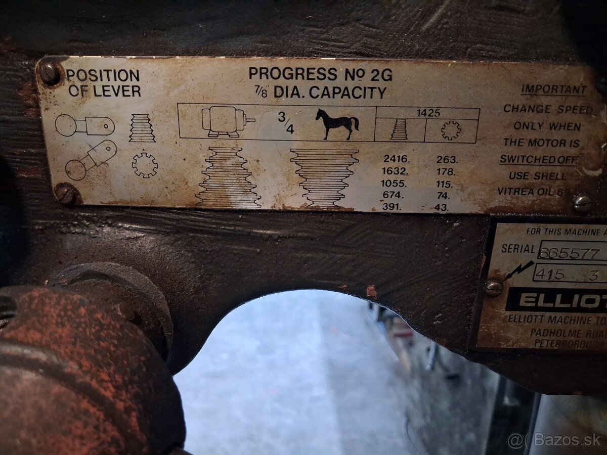 Stojanová vŕtačka 380=400v - 2