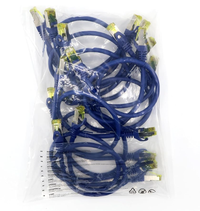 CAT7 / CAT6a patch káble SFTP PiMF - 2