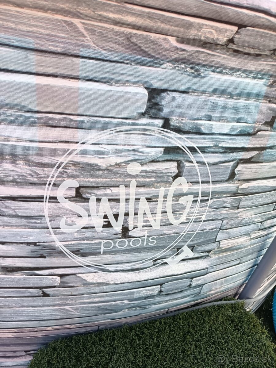 BAZÉN SWING FRAME STONE 3,66x1,22m, SKIMMER MOUNT - 2