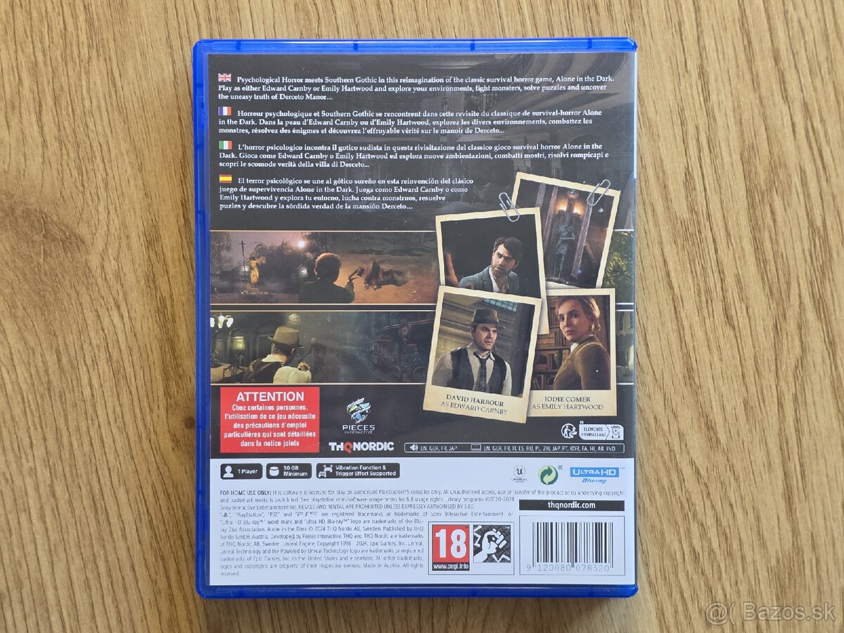 Hra na PS5 - Alone in The Dark - 2