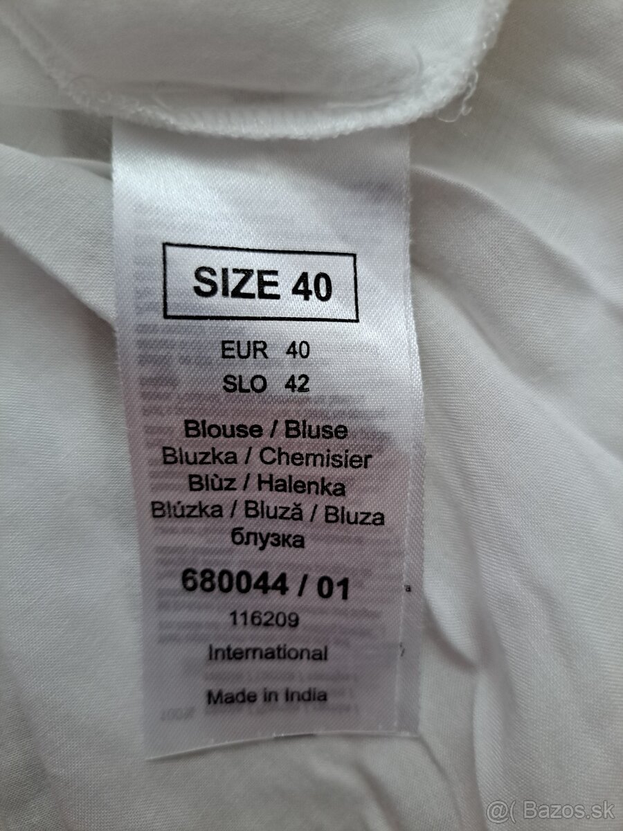 Biela blúzka 40 - 2