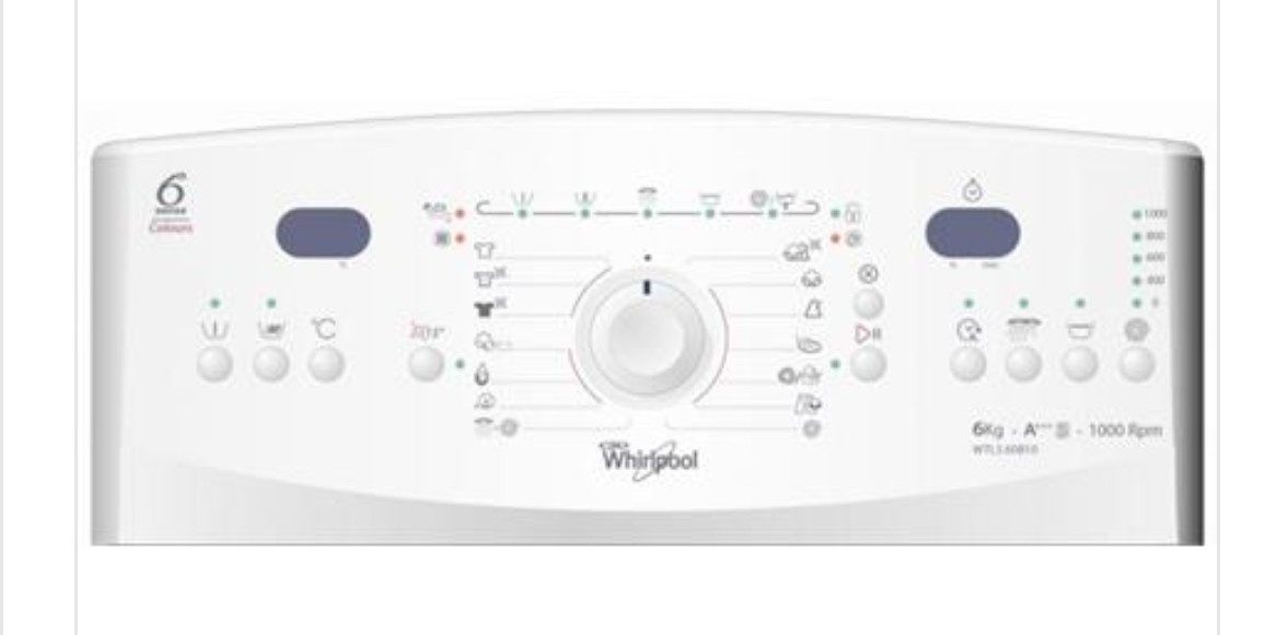Predám práčku Whirlpool WTLS 60810 Aquastop - 2