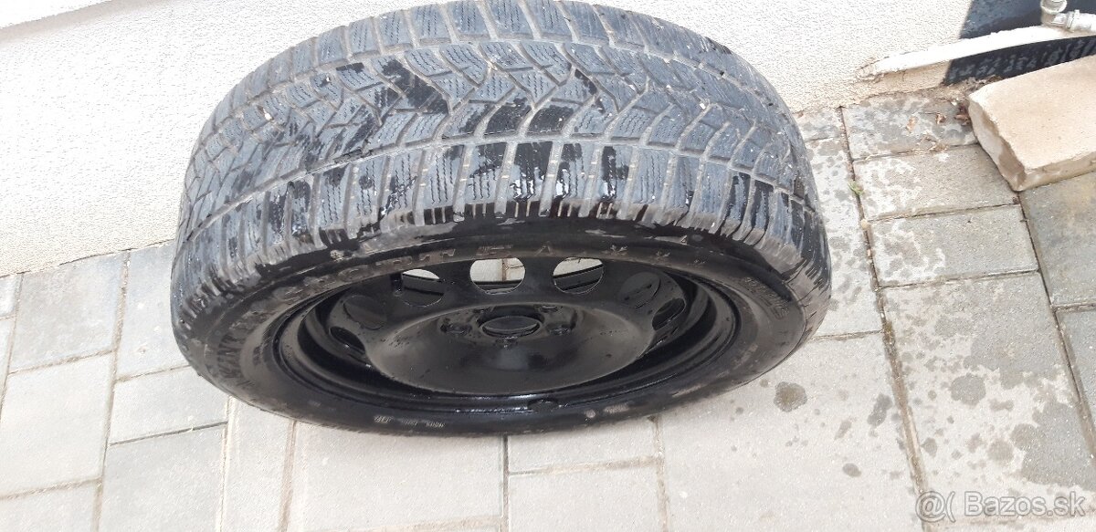 Ponúkam disk so zimnymi pneu.205/55R16 z VW Touran - 2