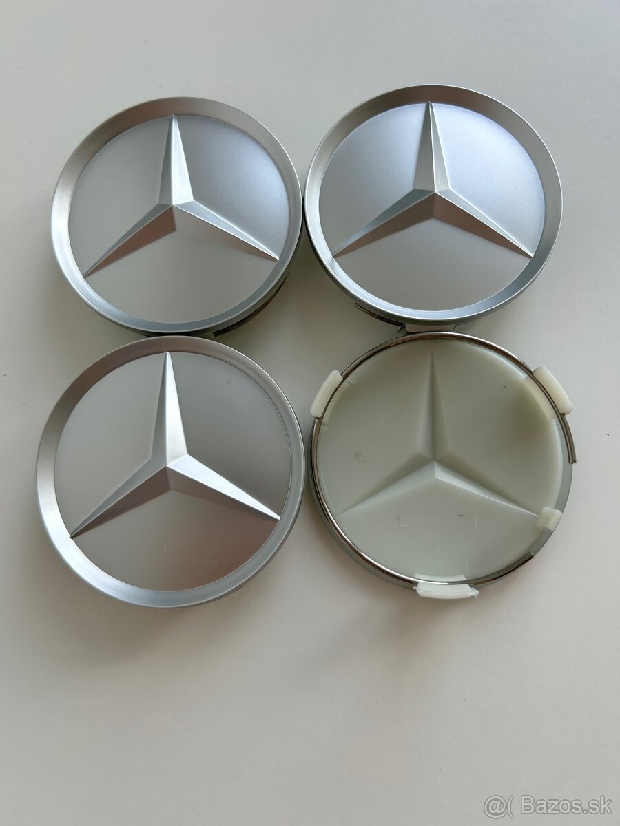 Mercedes Benz 75mm stredove krytky - 2