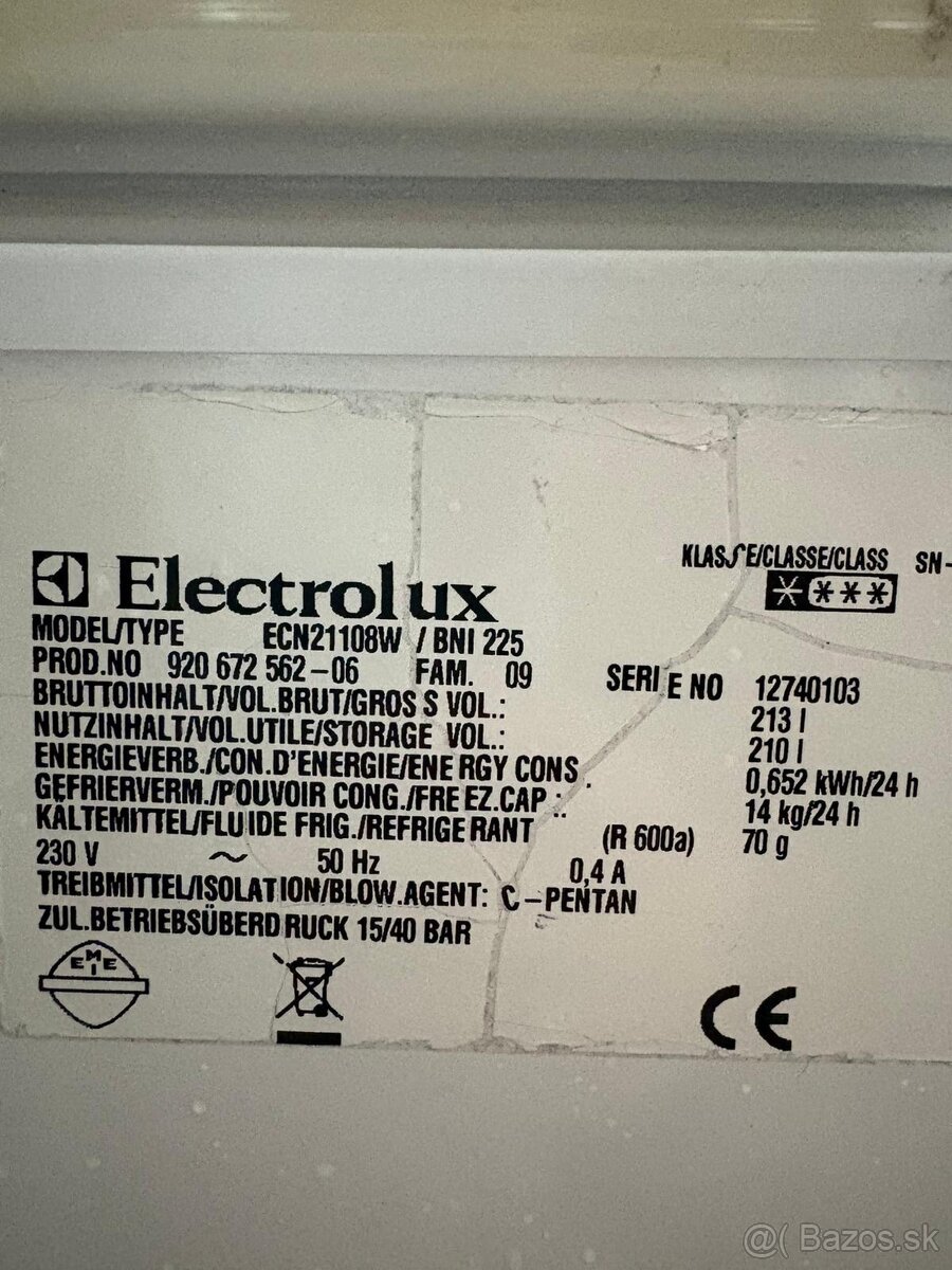 Mraznicka Elektrolux - 2