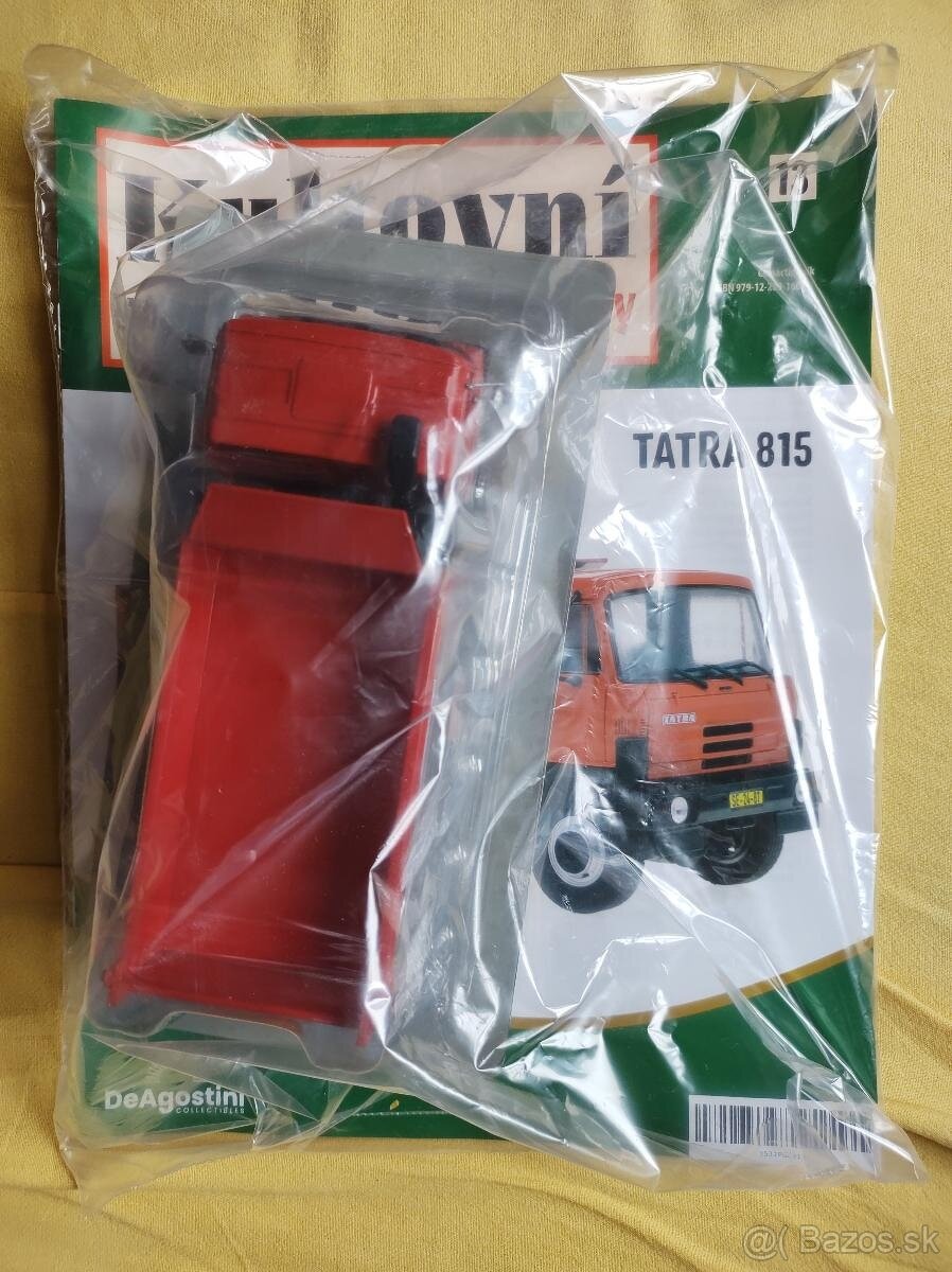 Predám kovový model Tatra 815 od DeA 1:43 - 2