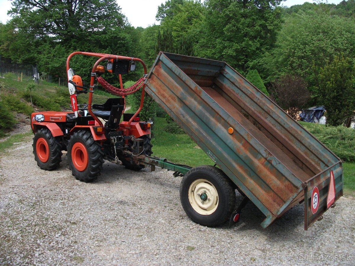 Predám orig.fabrickú vlečku-sklápač typ-ANS151. - 2