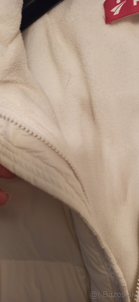 Damska kremova bunda XL - 2