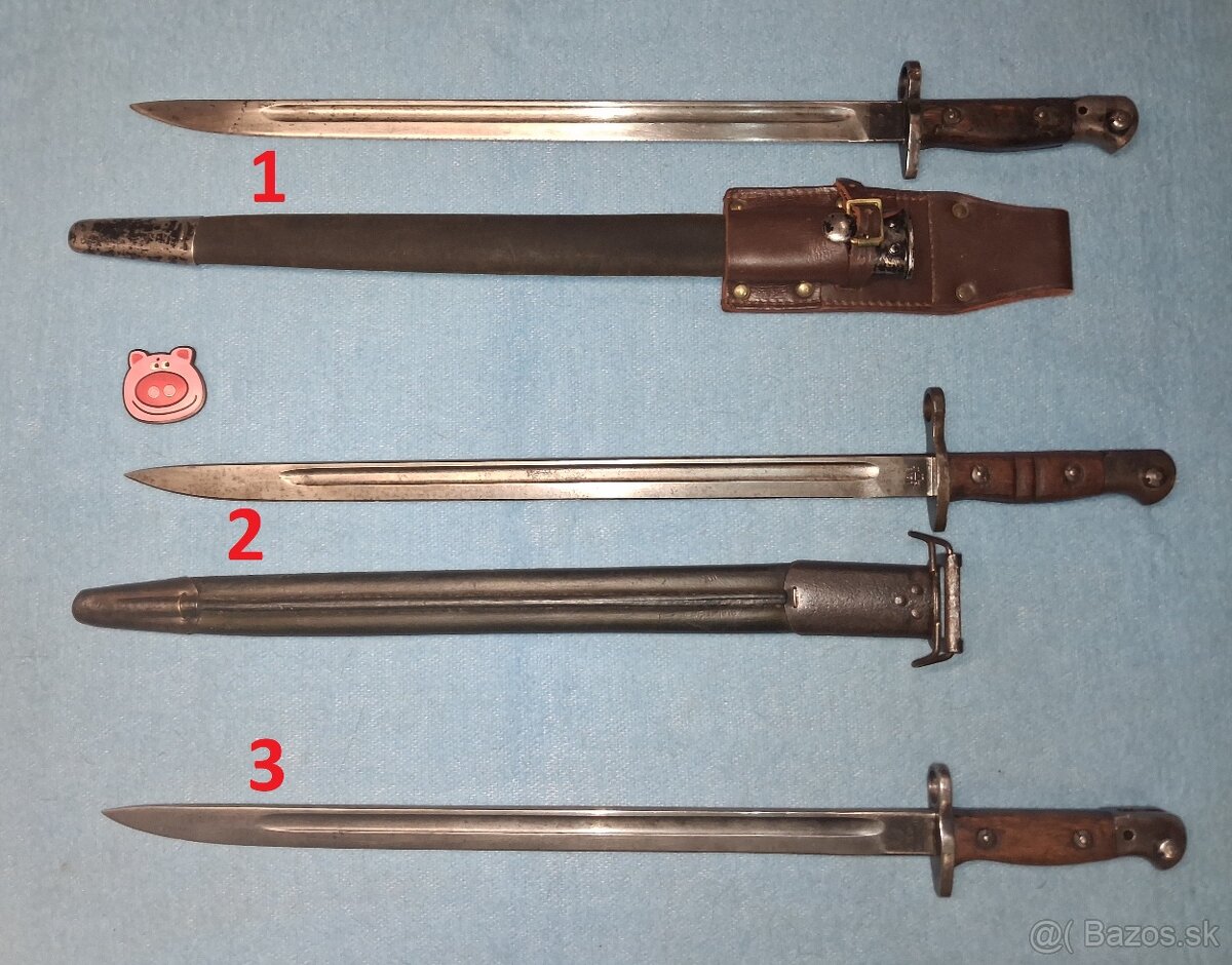 Britské bodáky/ bajonety - 2