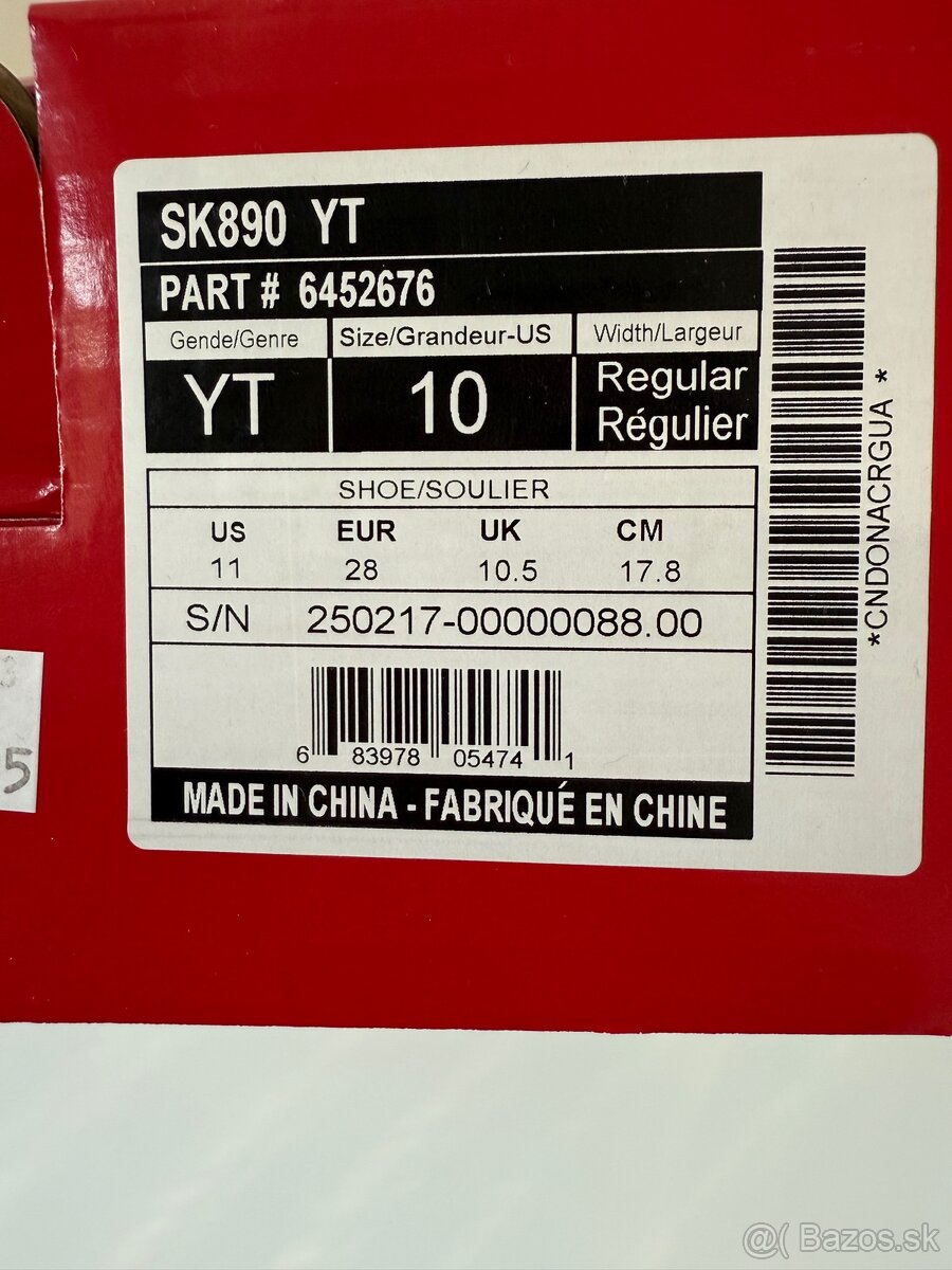 NOVÉ CCM JETSPEED FT890YT - 2