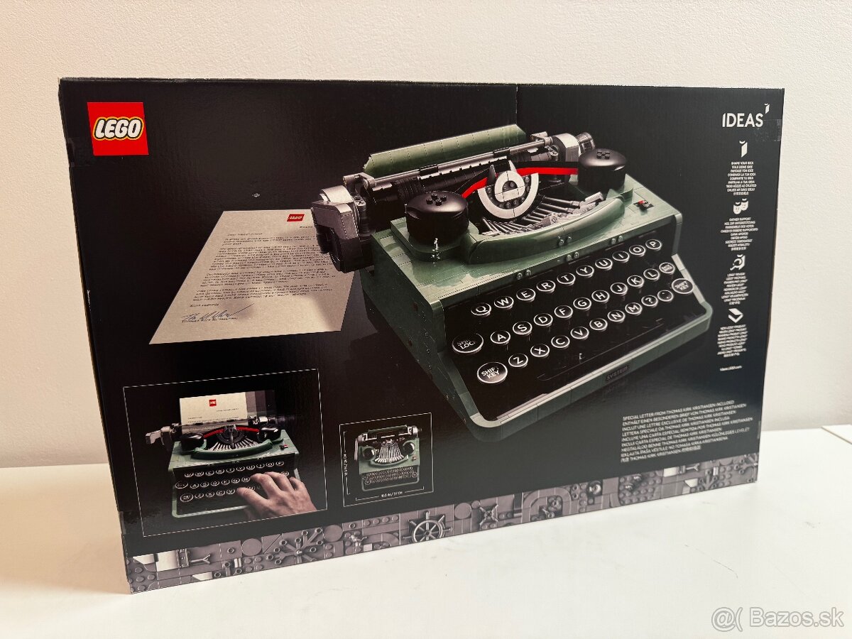 PREDÁM LEGO IDEAS 21327: PÍSACÍ STROJ - 2