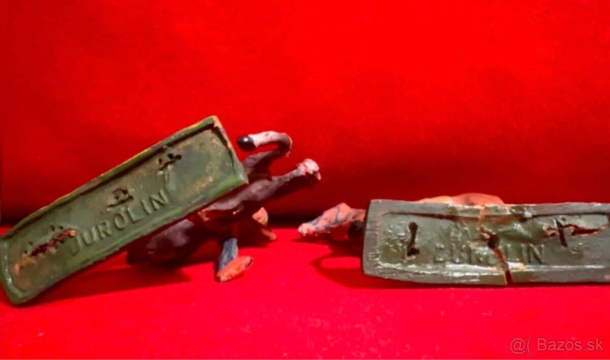 Starožitné figurky Indiáni Durolin - 2