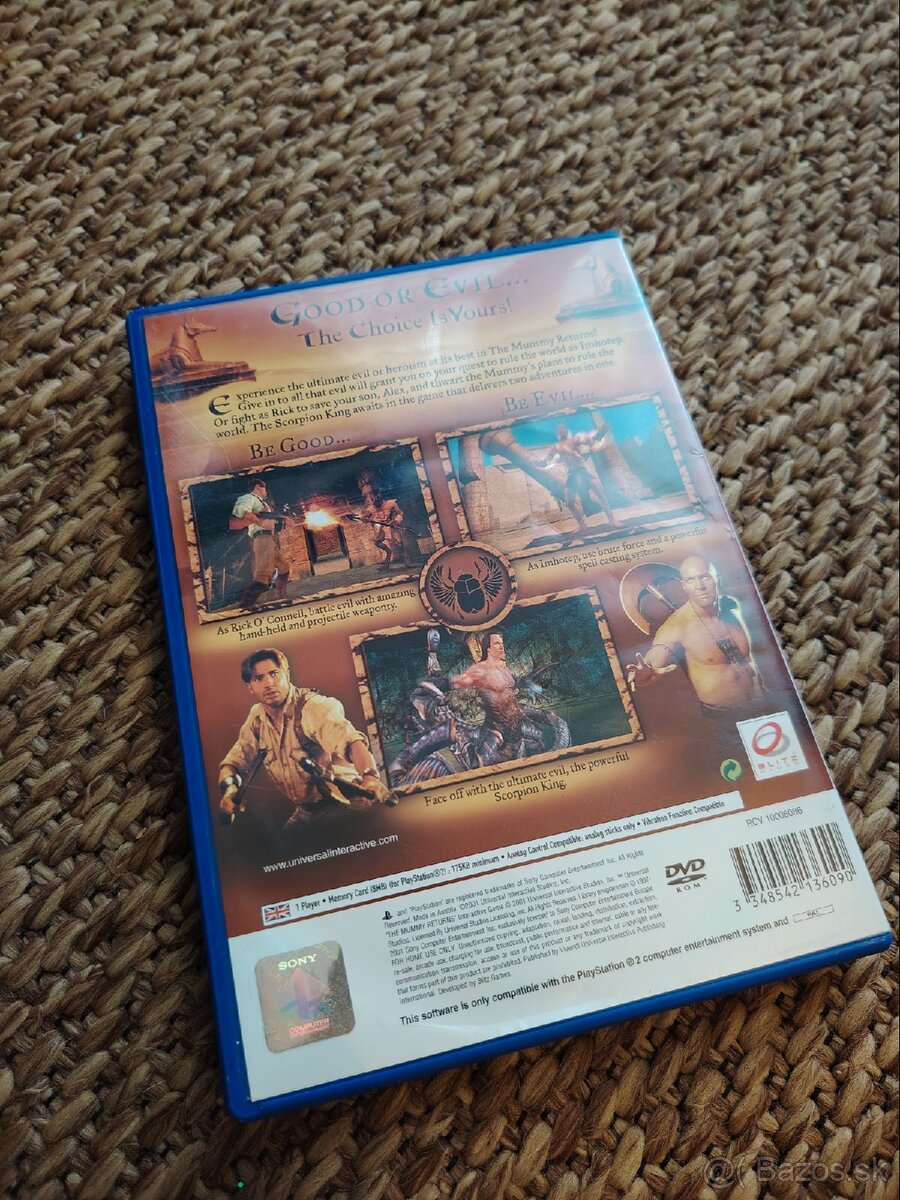 Múmia sa vracia ( The Mummy returns) PS2 - 2