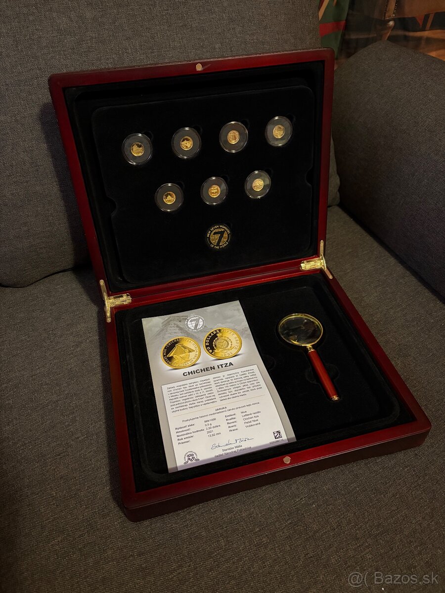 Zlate mince (7 divov sveta). - 2