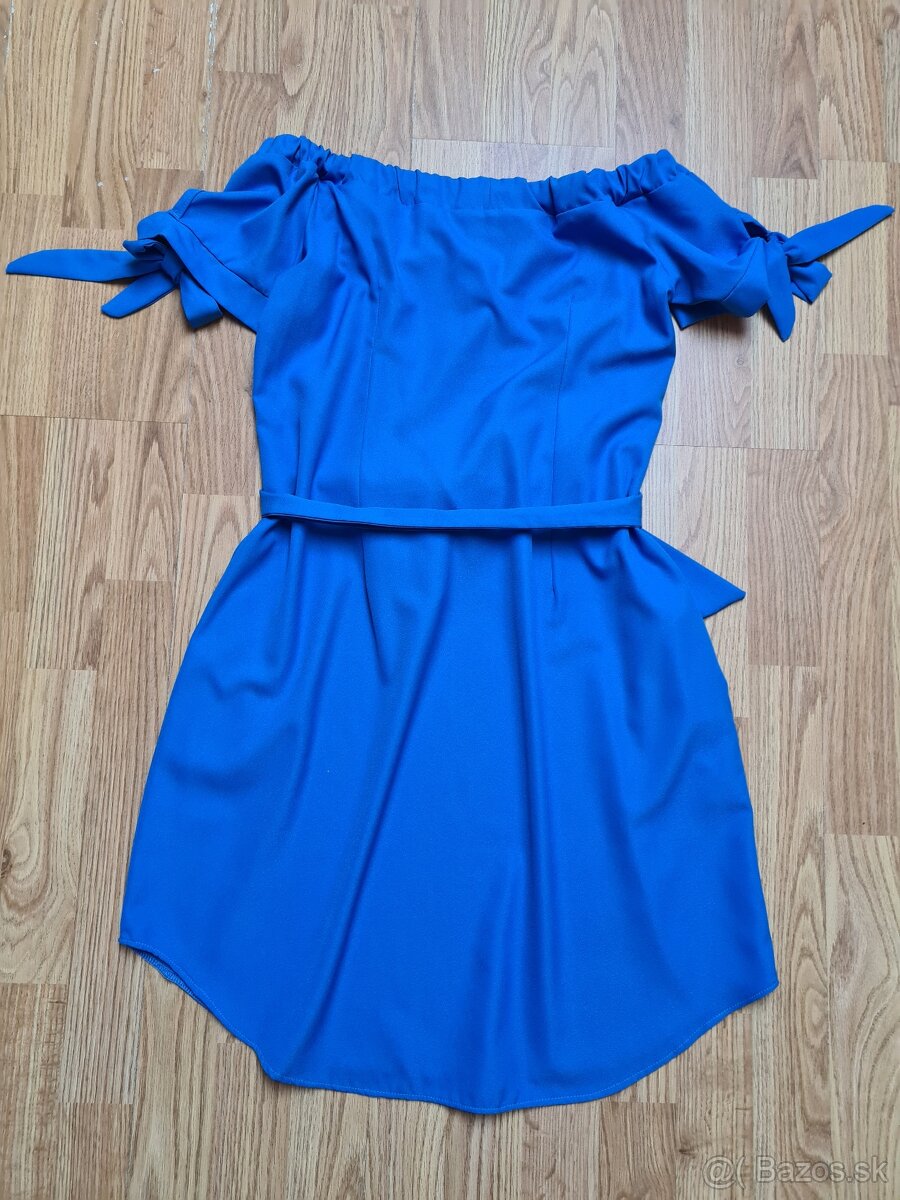 Modré šaty - 2
