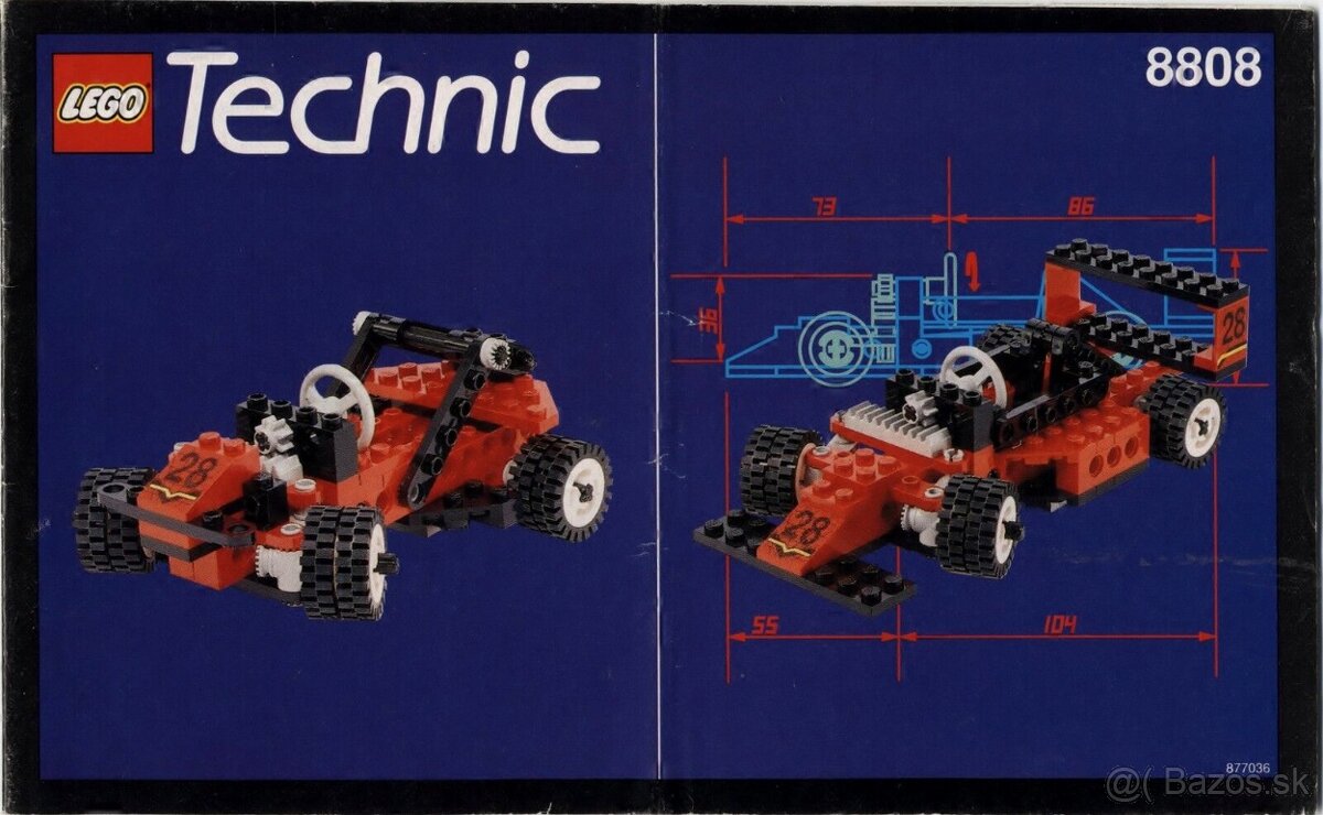 LEGO 8808 Technic Formula one racer - 2