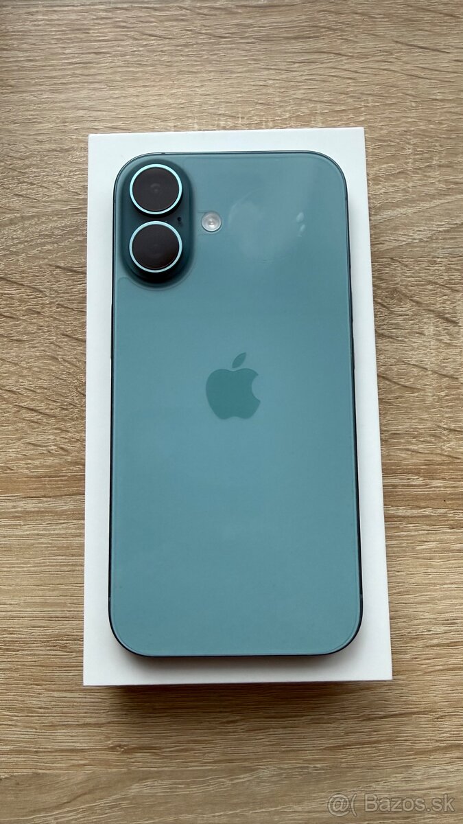 Apple iPhone 16 128GB Modrozelený / Teal - 2