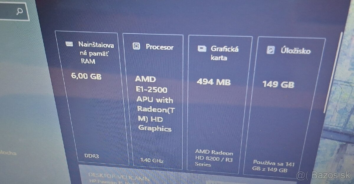 HP pavilón 15-e058sc s xentry - 2