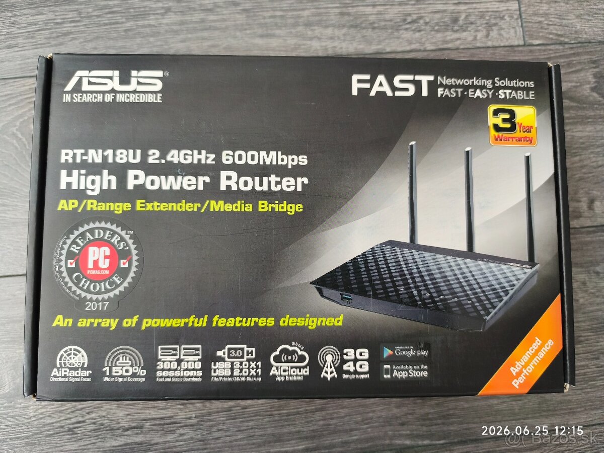 P: Router Asus RT-N18U - 2