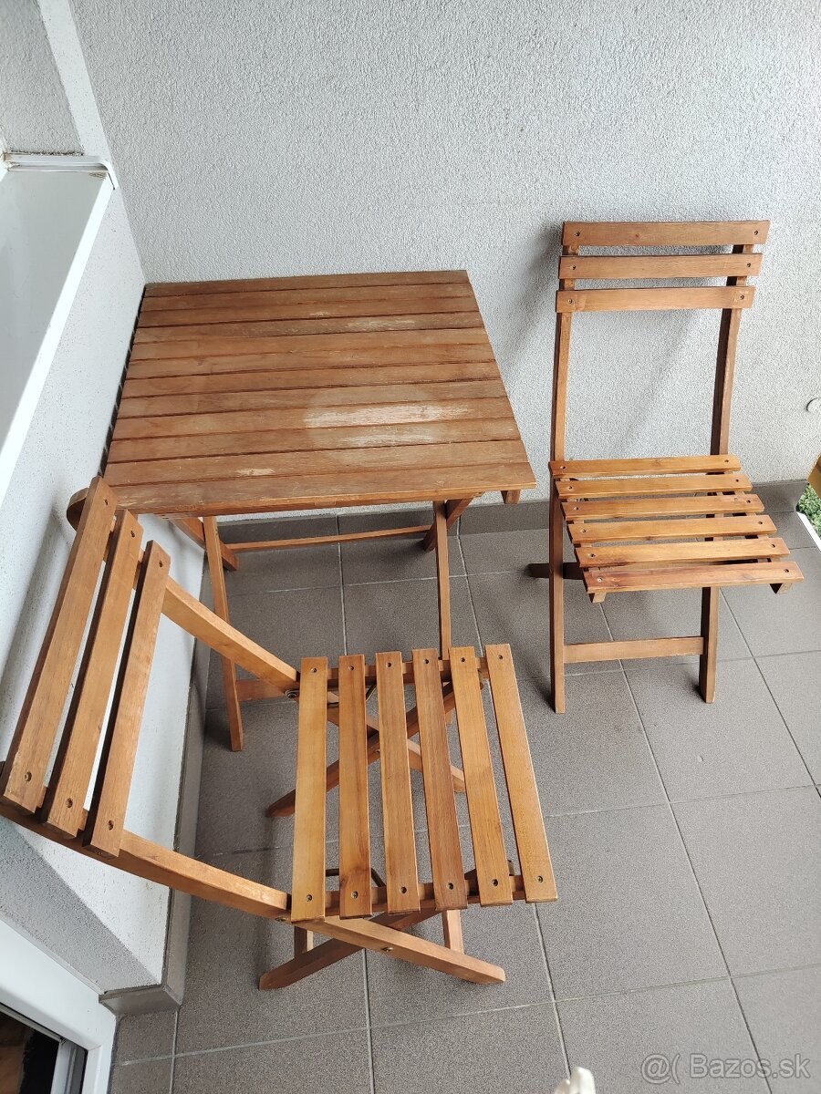 Balkónový nábytok - 2