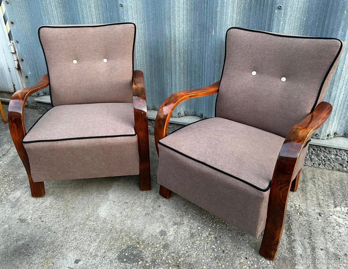 Art Deco kreslá - F137 - 2