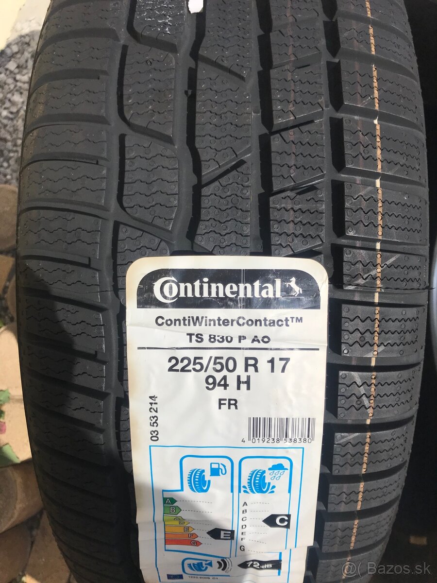 225/50r17 94h zimné 2 pneu Continental - 2