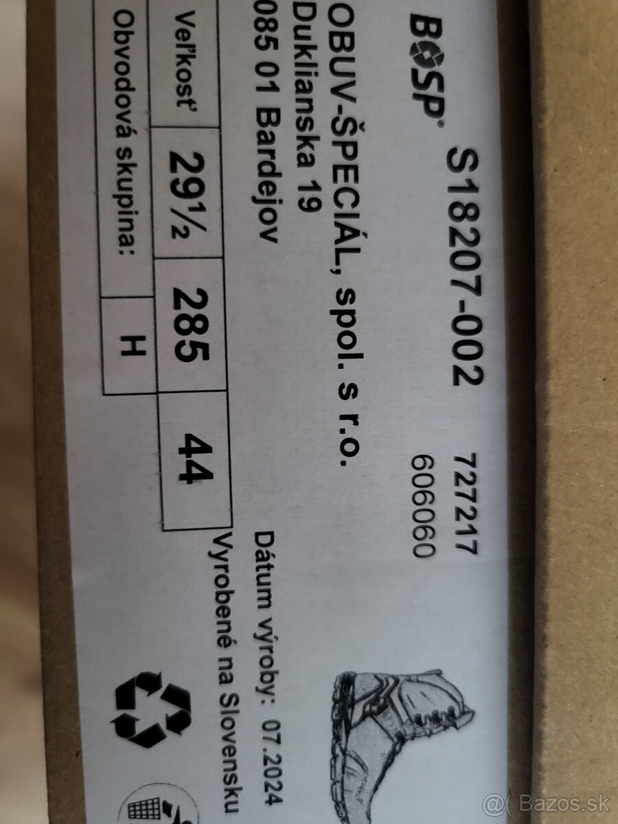 Taktická obuv BOSP - 2