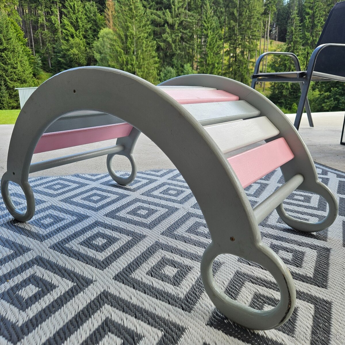 Montessori hojdačka/drevený mostík - 2