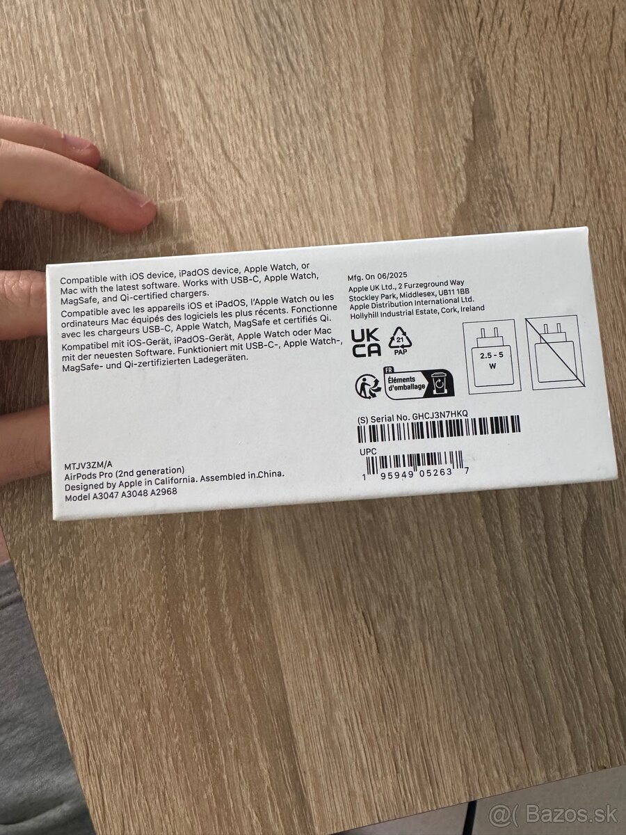 Apple AirPods pro 2. Generacie Originálne - 2