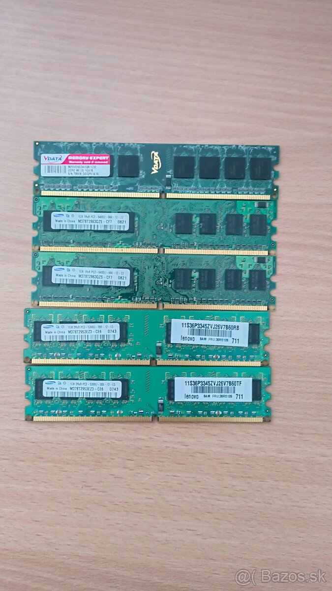 DDR2 Ram moduly - 2