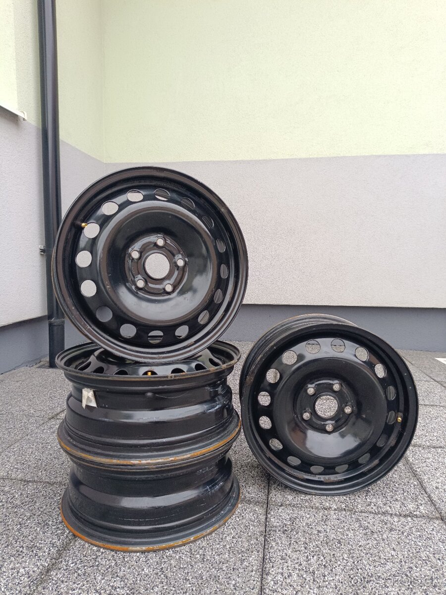 ✅5x112 R16 plechové disky - 2