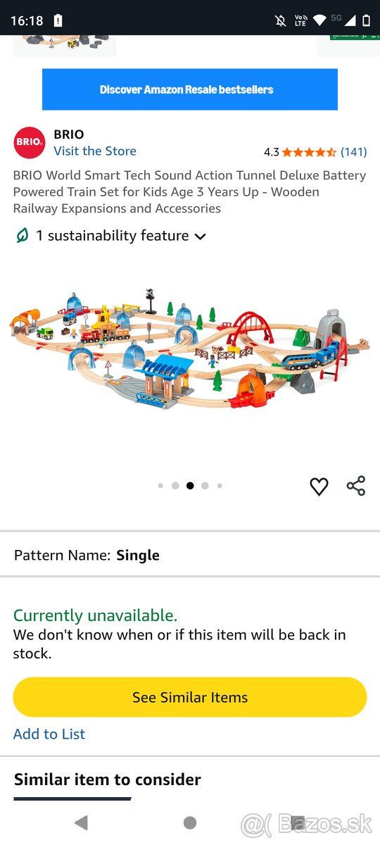 Brio vlacik - akcne tunely - 2