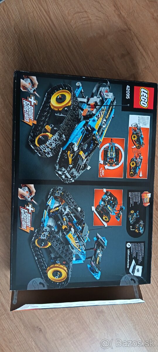 Lego 42095 kaskaderske auto, dialkove ovladanie. - 2