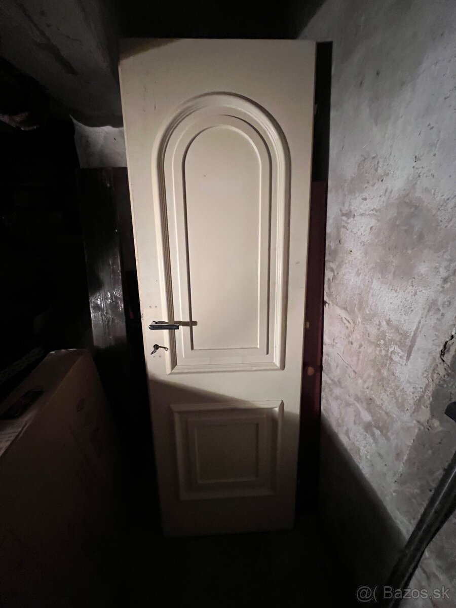Staré interiérové dvere – 62 cm - 2