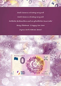 0€ bankovka Folder - 2