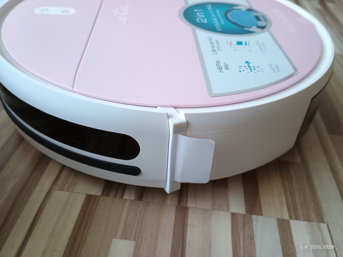 Robotický vysávač ETA ružový - 2
