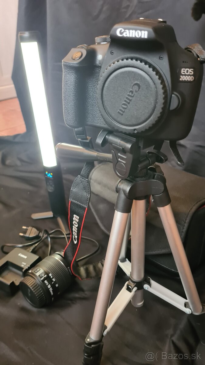 Canon EOS 2000d + objektív 18-55 mm - set - 2