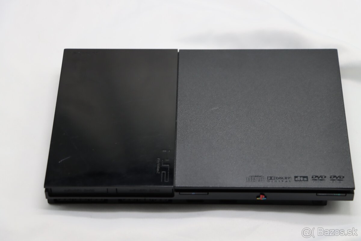 PlayStation 2 Slim PS2 SCPH-90004 + ovládač + karta - 2